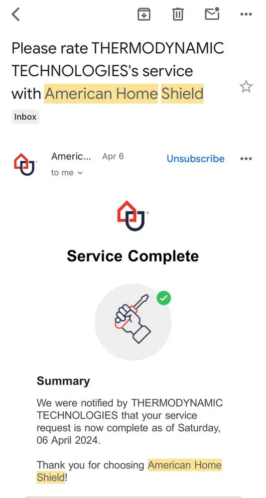 Slide of Mr Heating & AC