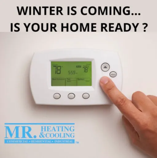 Slide of Mr. Heating and Cooling