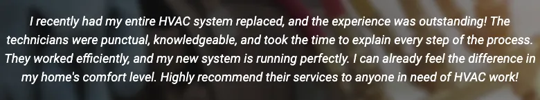 Slide of MR HVAC Heating & Cooling