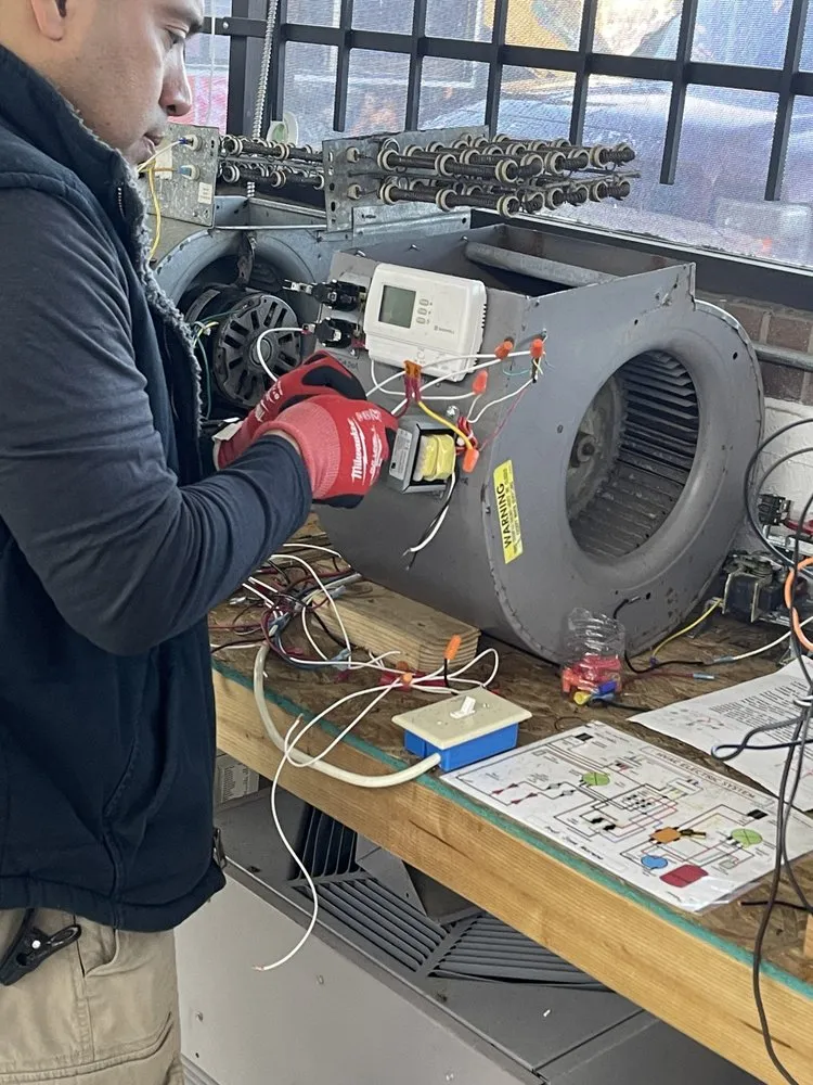 Slide of M&R HVAC Training Education