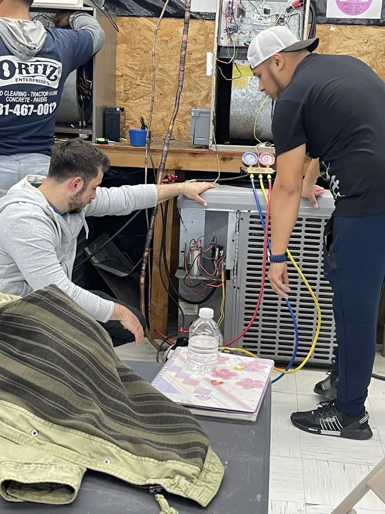 Slide of M&R HVAC Training Education