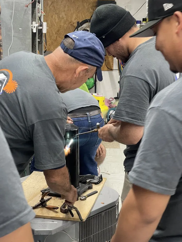 Slide of M&R HVAC Training Education