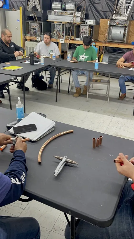 Slide of M&R HVAC Training Education