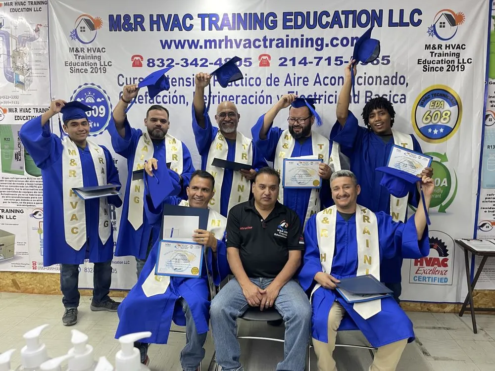 Slide of M&R HVAC Training Education