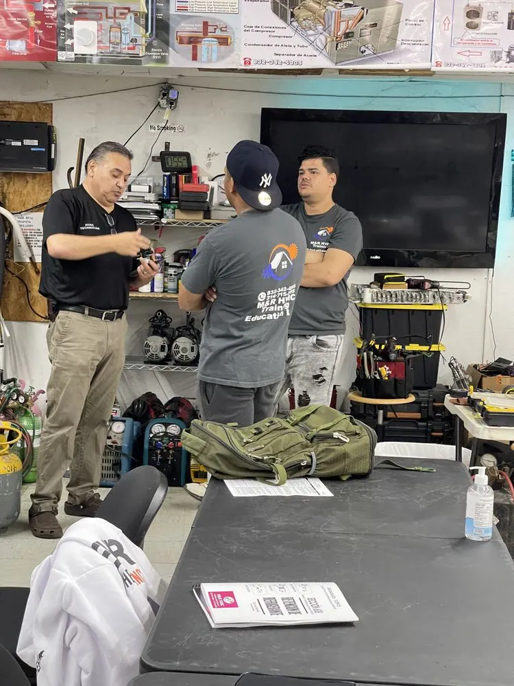 Slide of M&R HVAC Training Education