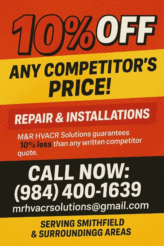 Slide of M&R HVACR Solutions