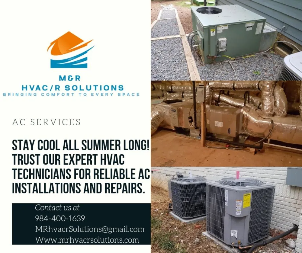 Slide of M&R HVACR Solutions