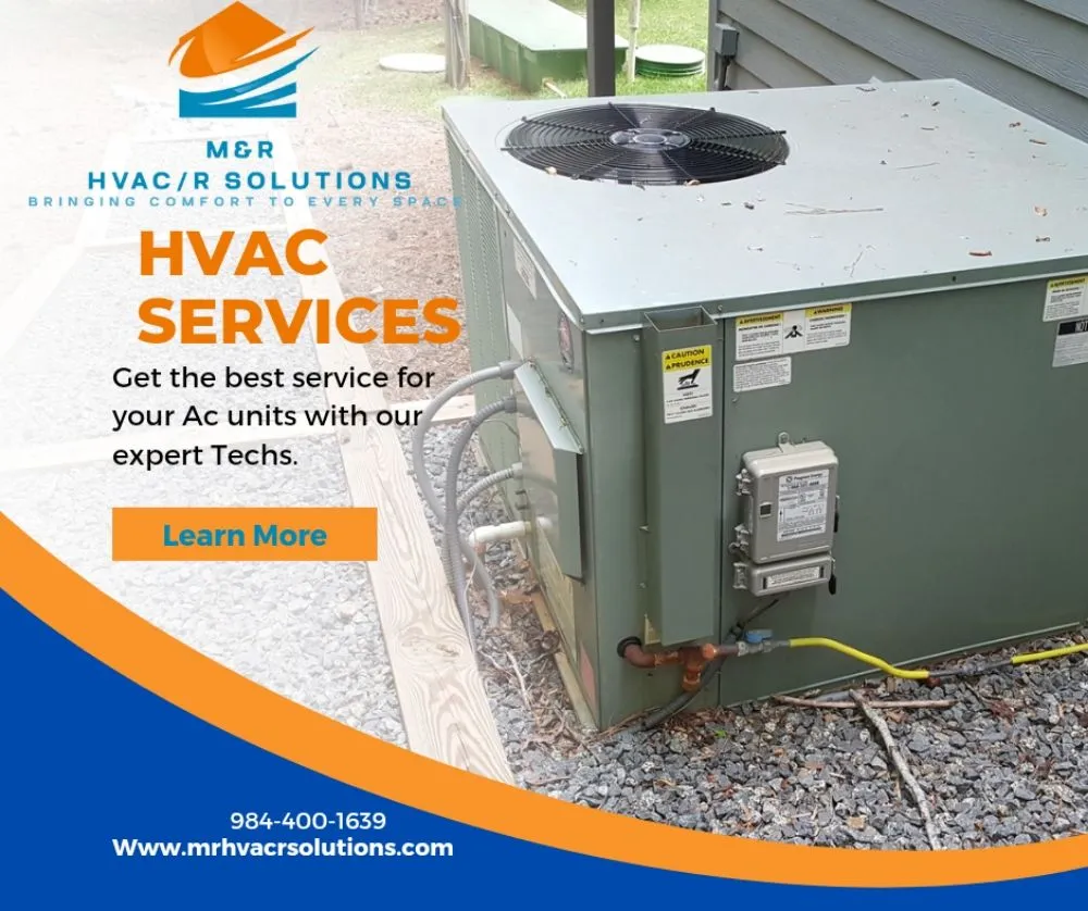 Slide of M&R HVACR Solutions