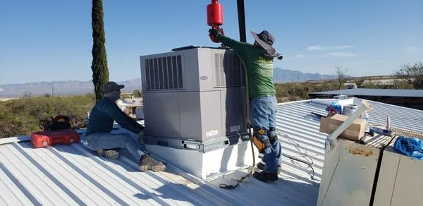 Mr. John Air Conditioning, Heating & Solar Energy Logo