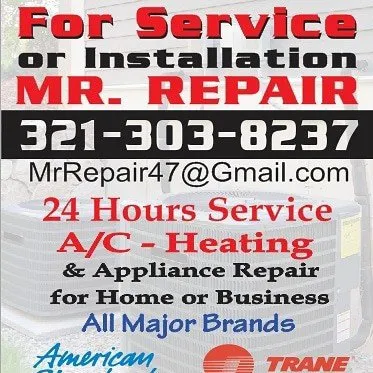 Slide of Mr Repair AC