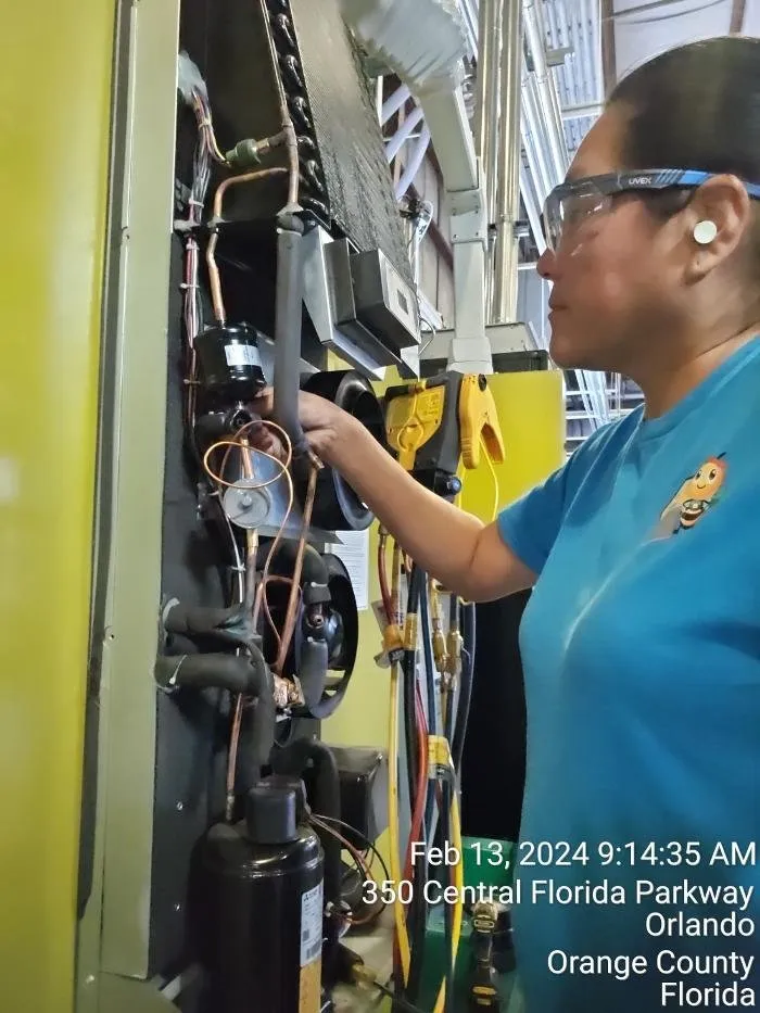 Slide of Mrs Busy Bee Air Conditioning and Heating