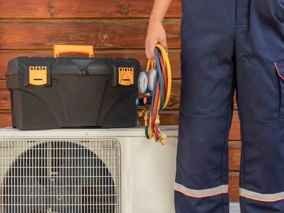 Slide of Mrs Busy Bee Air Conditioning and Heating