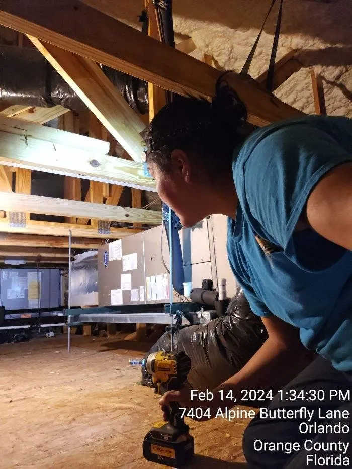 Slide of Mrs Busy Bee Air Conditioning and Heating