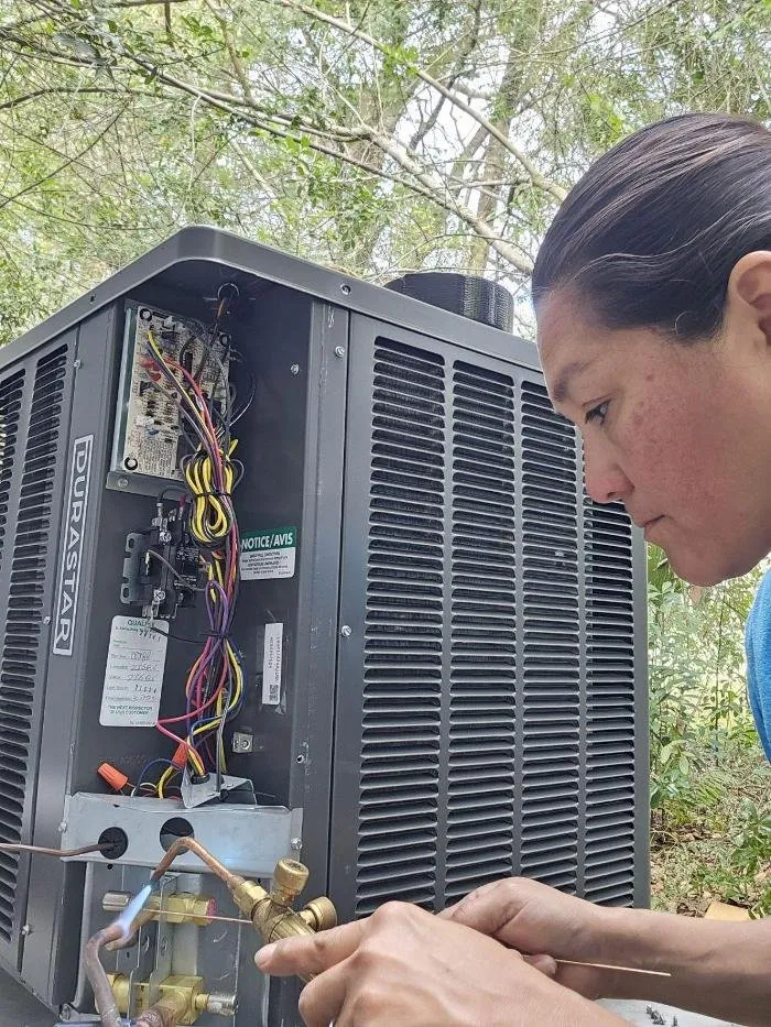 Slide of Mrs Busy Bee Air Conditioning and Heating