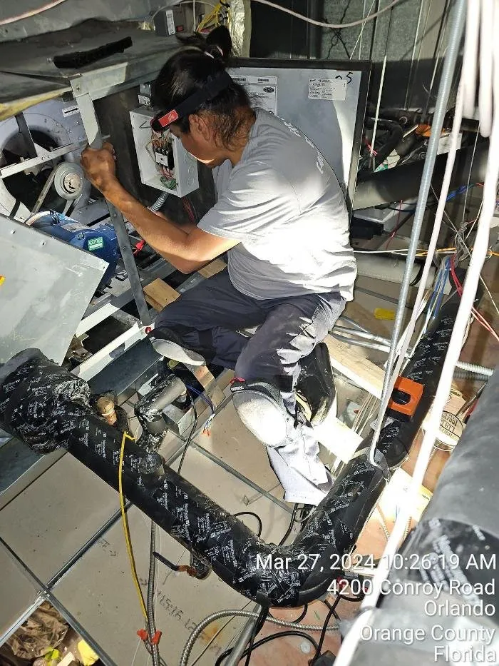 Slide of Mrs Busy Bee Air Conditioning and Heating