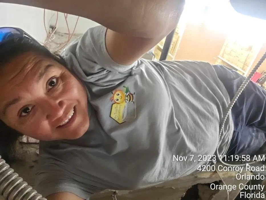 Slide of Mrs Busy Bee Air Conditioning and Heating