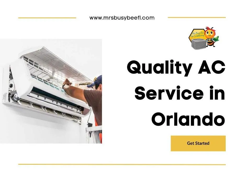 Slide of Mrs Busy Bee Air Conditioning and Heating