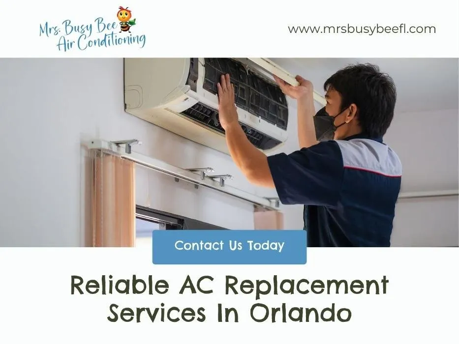 Slide of Mrs Busy Bee Air Conditioning and Heating