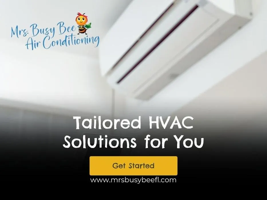 Slide of Mrs Busy Bee Air Conditioning and Heating