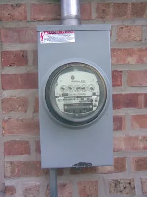 M&S Electric Heat Cooling Logo