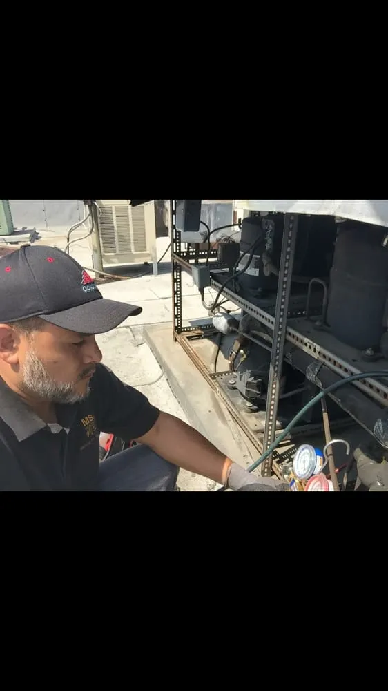 Slide of MS Mechanical Service