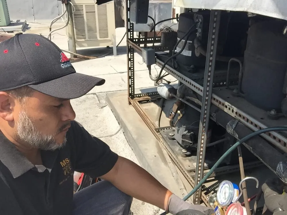 Slide of MS Mechanical Service