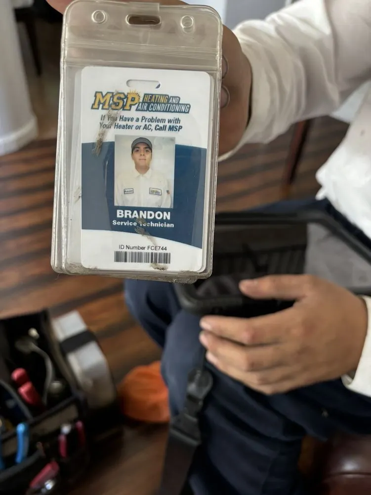 Slide of MSP Heating and Air Conditioning