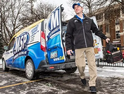 Slide of MSP Plumbing Heating Air