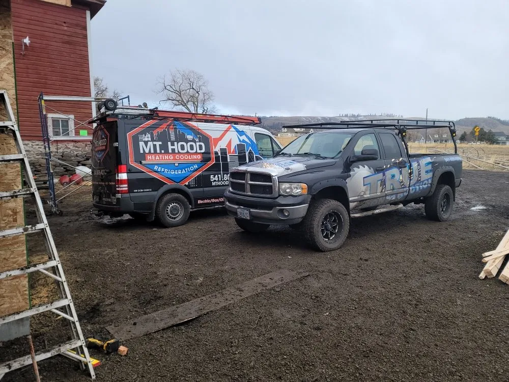 Slide of Mt hood heating cooling and refrigeration