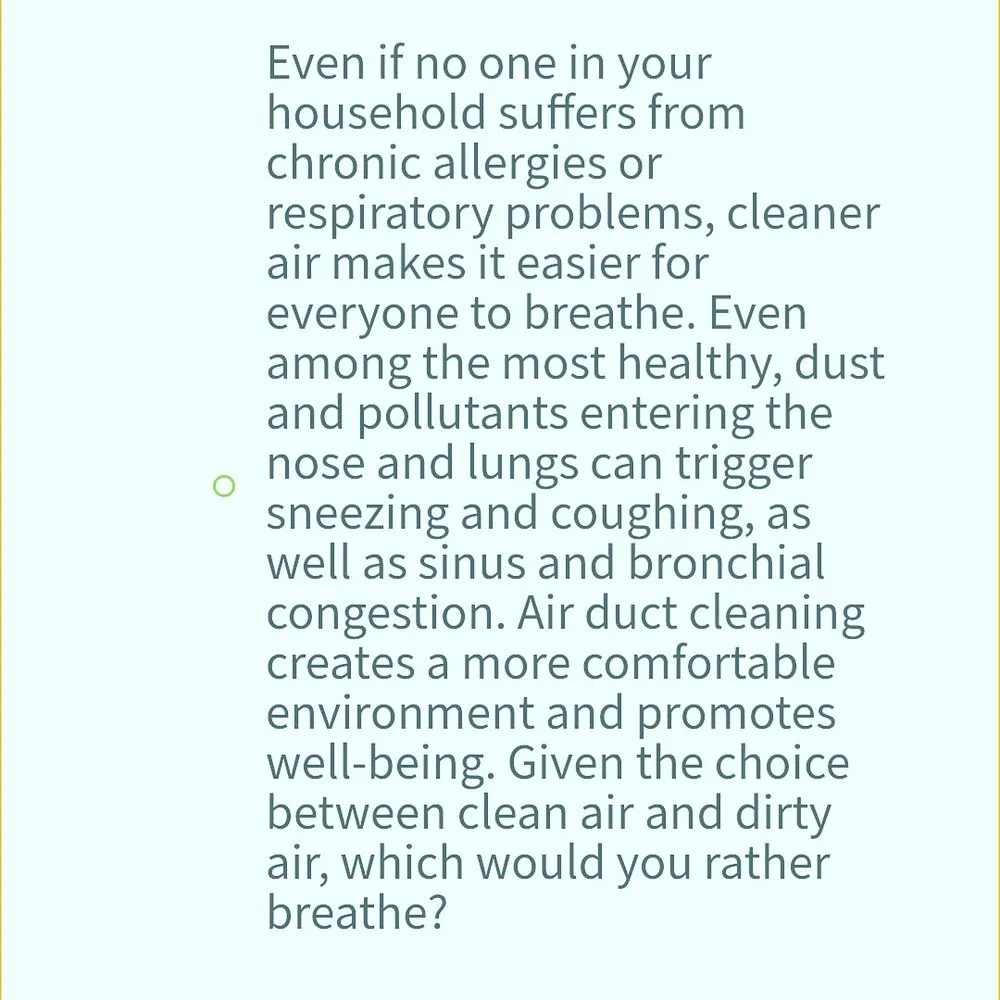 Slide of MTV Air Duct Cleaning