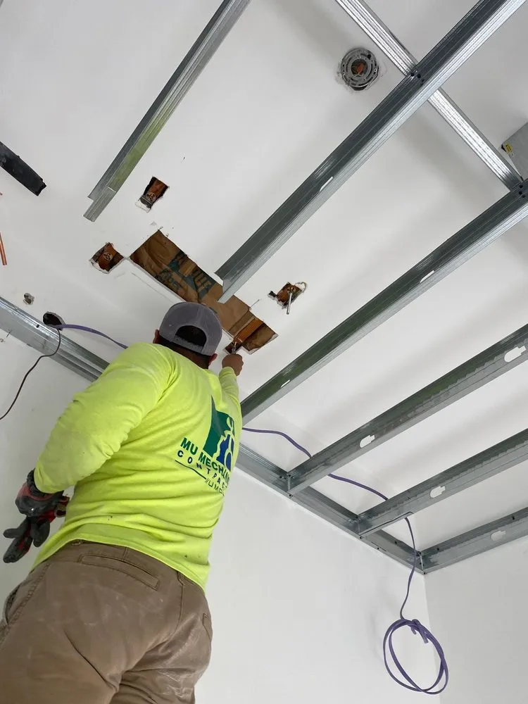 Slide of MU Mechanical Contractor