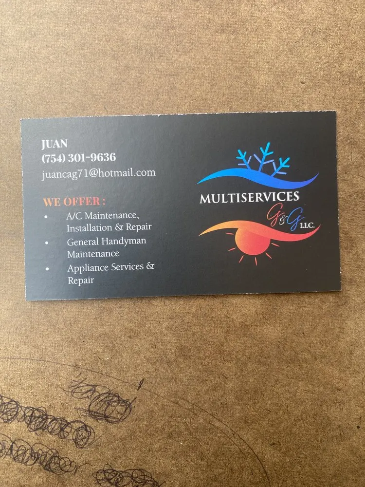 Slide of Multiservices G & G