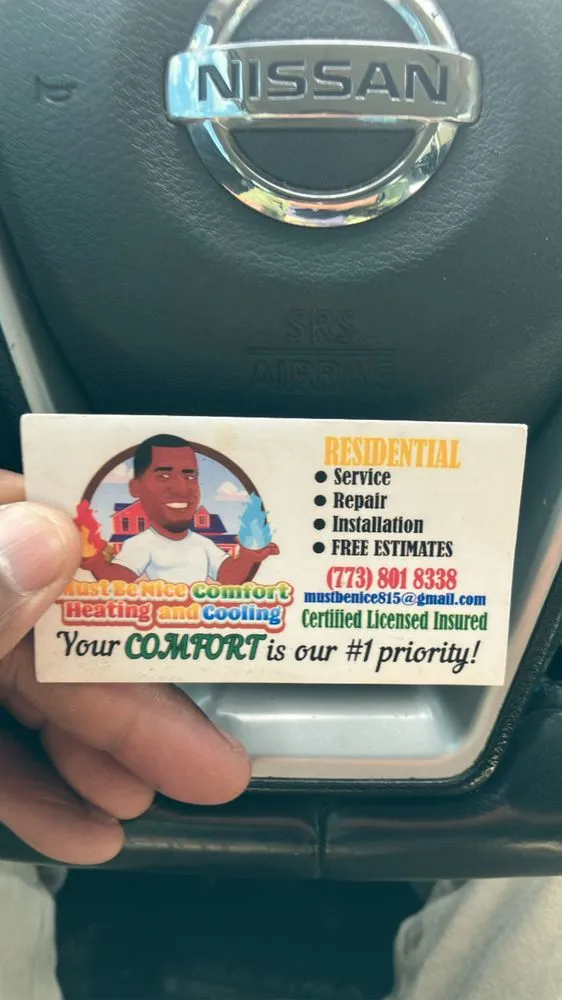 Slide of Must Be Nice Comfort Heating & Cooling