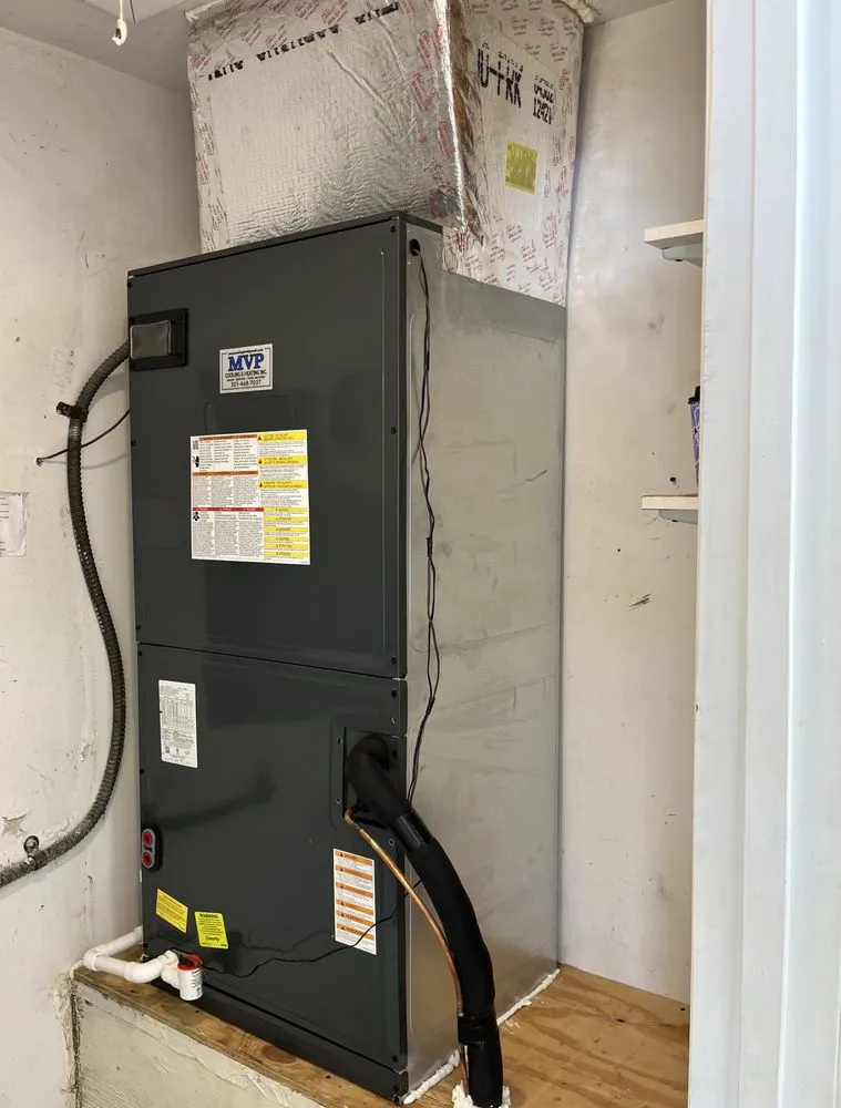 Slide of MVP Cooling and Heating