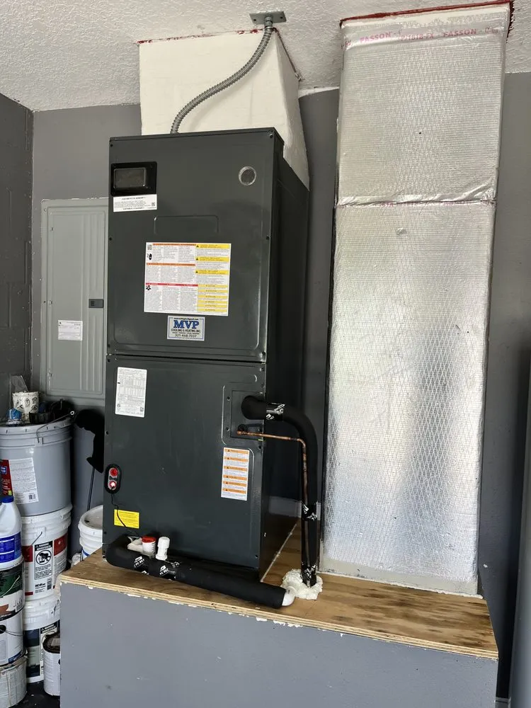 Slide of MVP Cooling and Heating