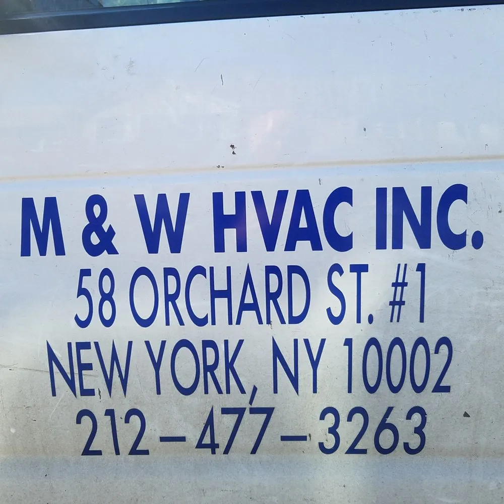 Slide of M&W Hvac