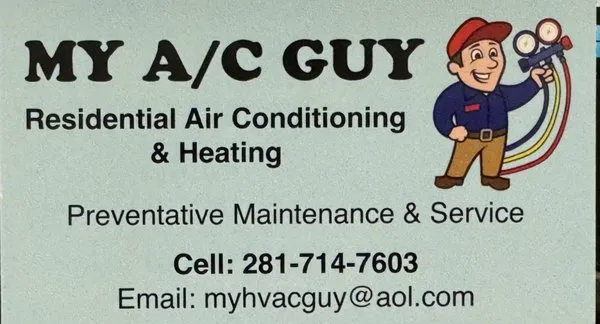 My AC Guy Air Conditioning & Heating Logo