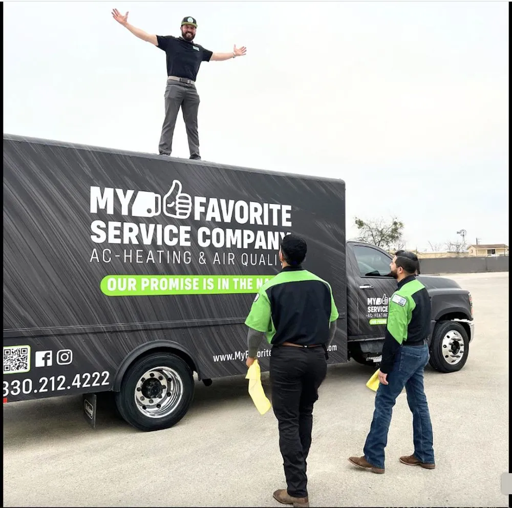 Slide of My Favorite Service Company