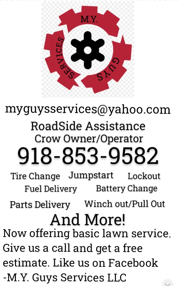 Slide of M.Y. Guys Services