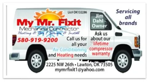 Slide of My Mr Fixit Mechanical Contractor