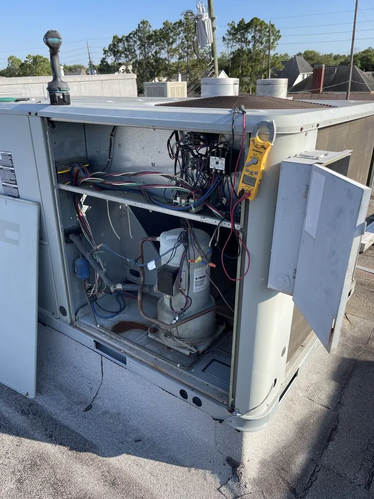 Slide of MZA Tech HVAC