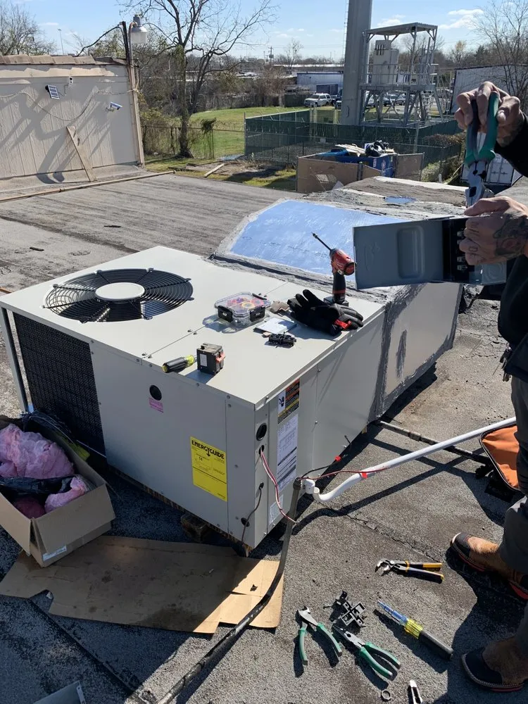 Slide of MZA Tech HVAC