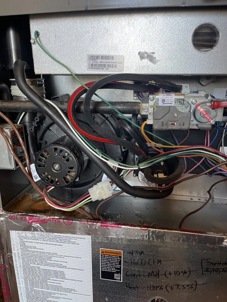 Slide of MZA Tech HVAC