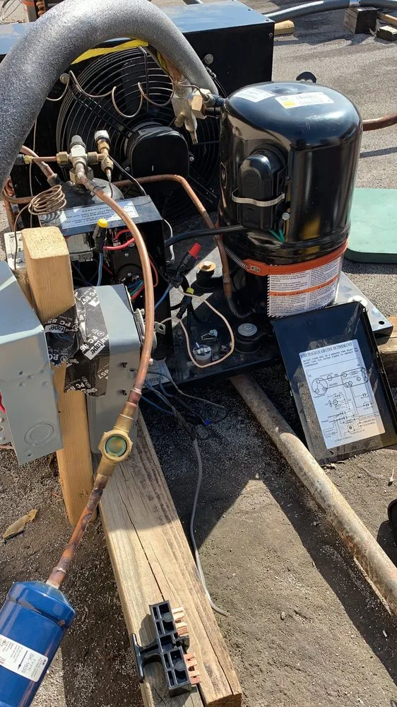 Slide of MZA Tech HVAC