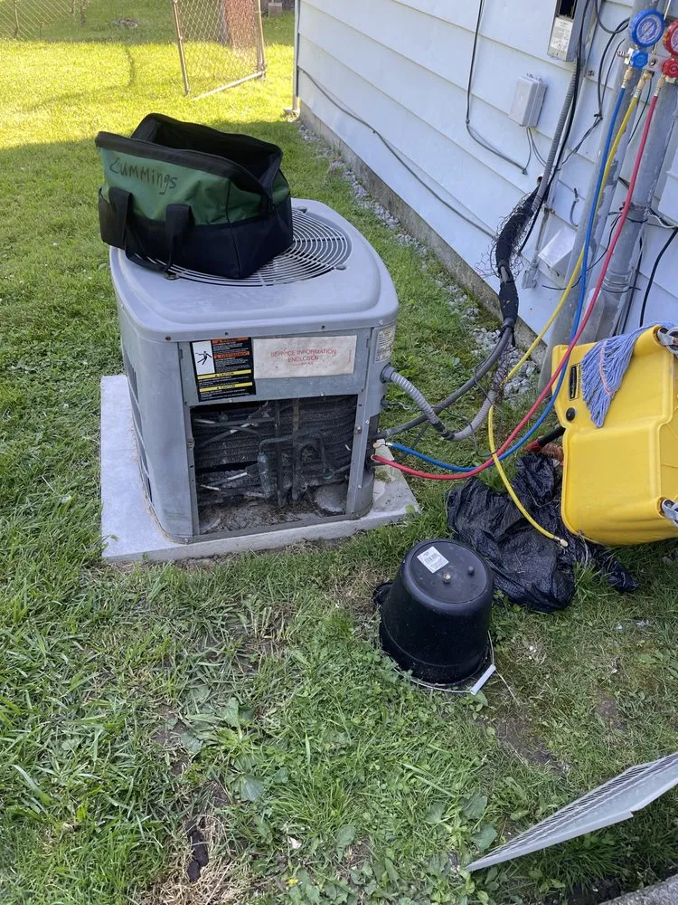 Slide of MZA Tech HVAC