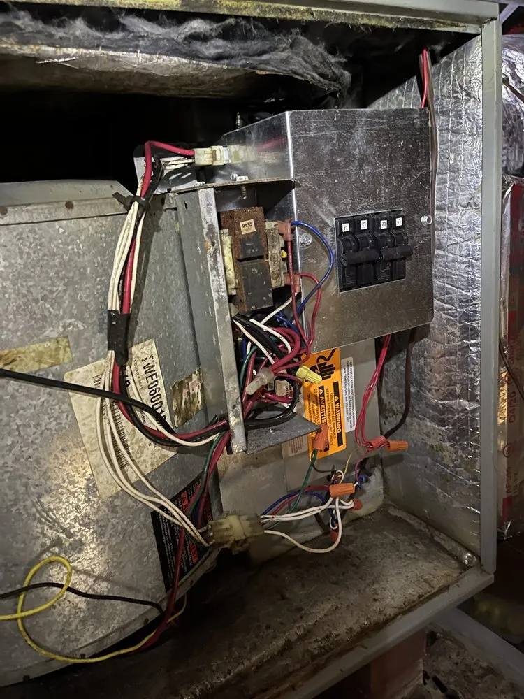 Slide of MZA Tech HVAC