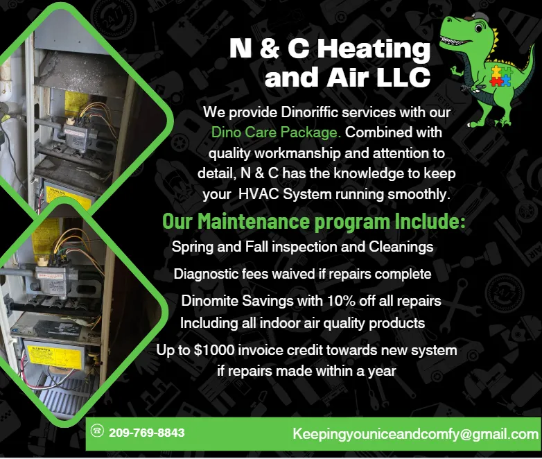 Slide of N & C Heating and Air