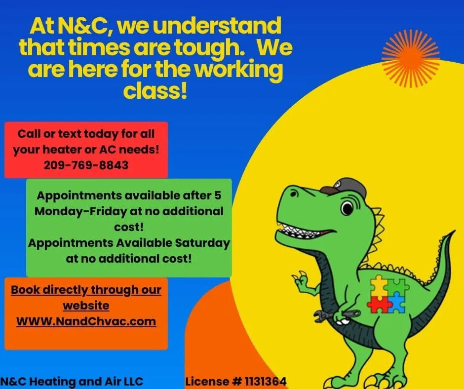 Slide of N & C Heating and Air