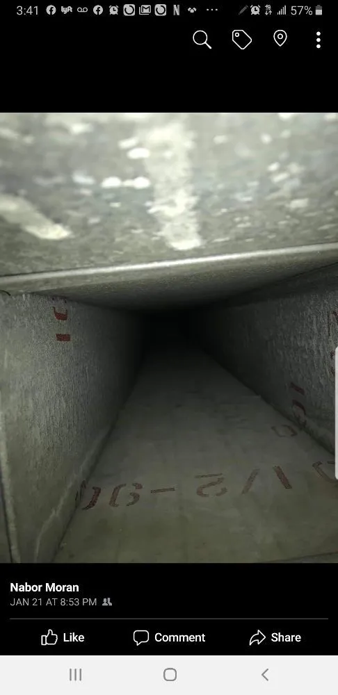 Slide of Nabor's Air Duct Cleaning