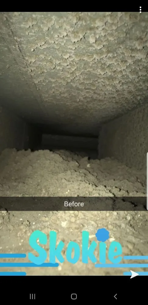 Slide of Nabor's Air Duct Cleaning